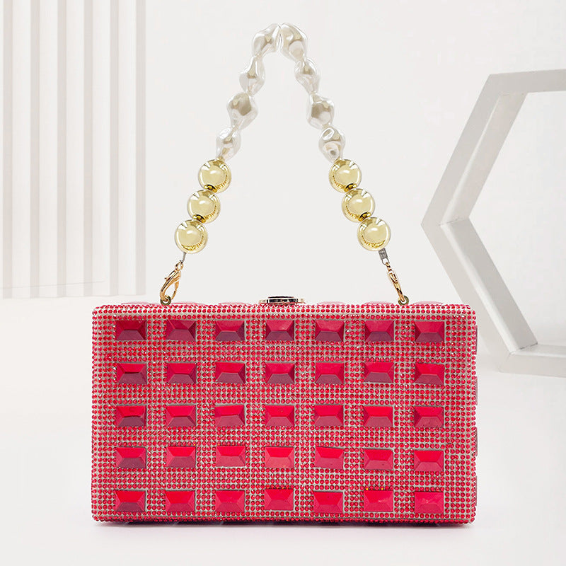 Beverly Rhinestones Clutch Bag
