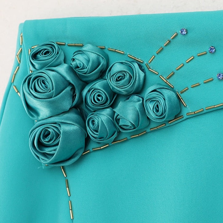 Ophelia Rose Applique Pencil Skirts - 3 Colors