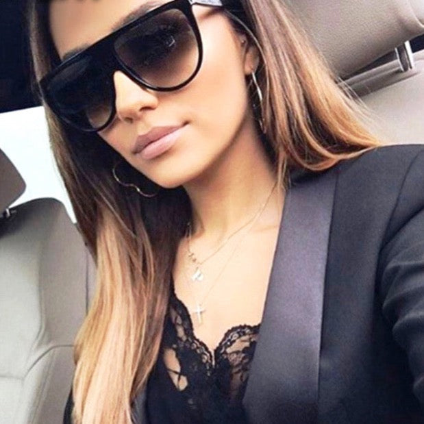 Oversized Square Frame Sunglass