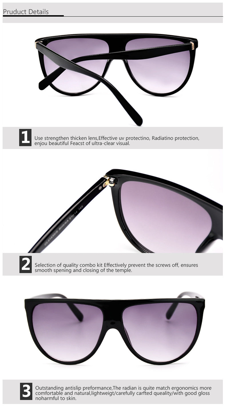 Oversized Square Frame Sunglass