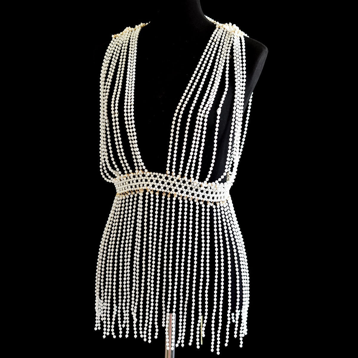 Pearl Beads Body Jewelry Dresses - 2 Styles