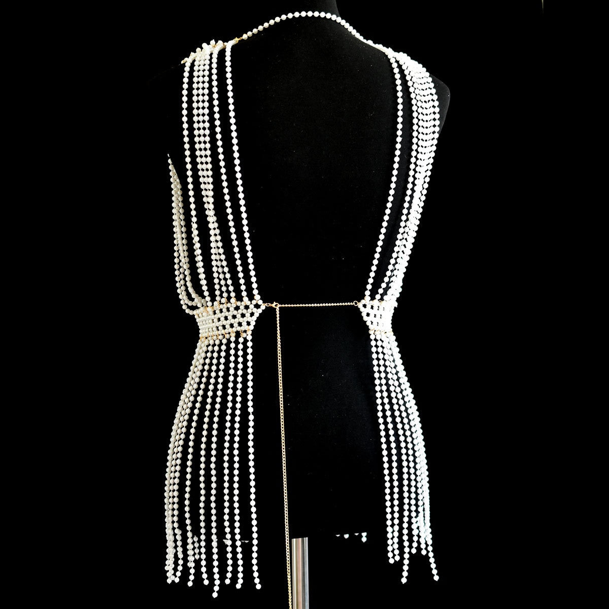 Pearl Beads Body Jewelry Dresses - 2 Styles