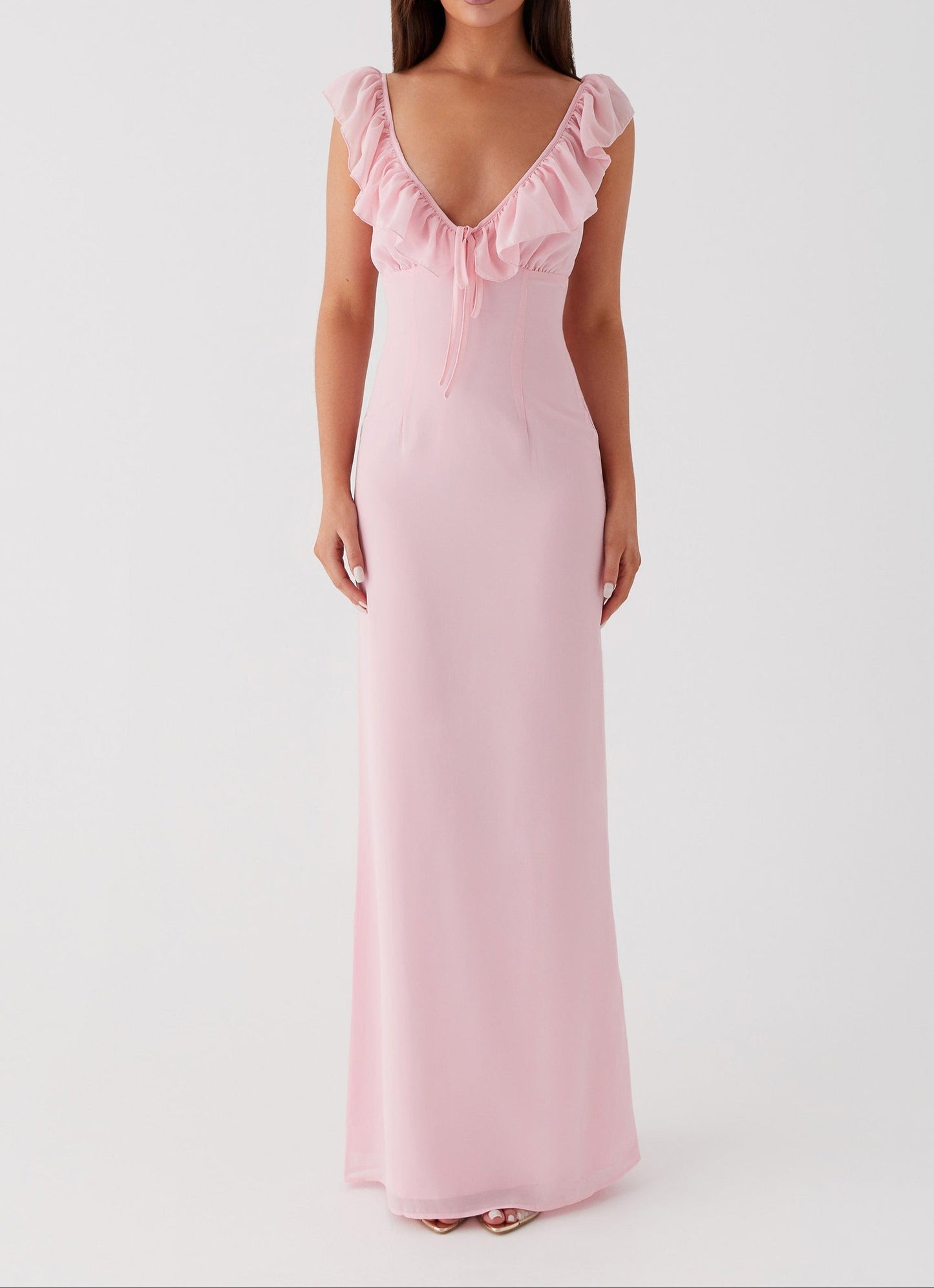 Teodora Maxi Dress - Pink