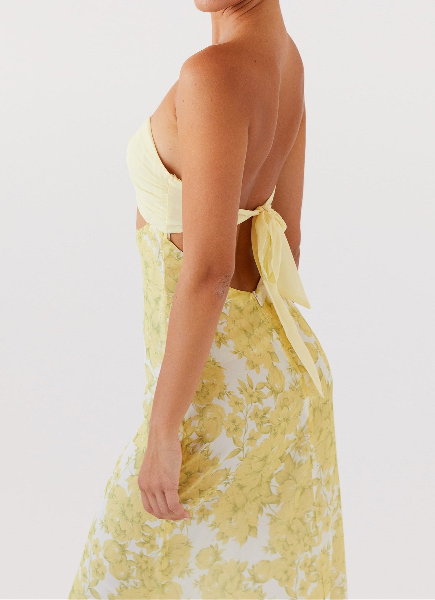 Ariana Maxi Dress - Daffodil