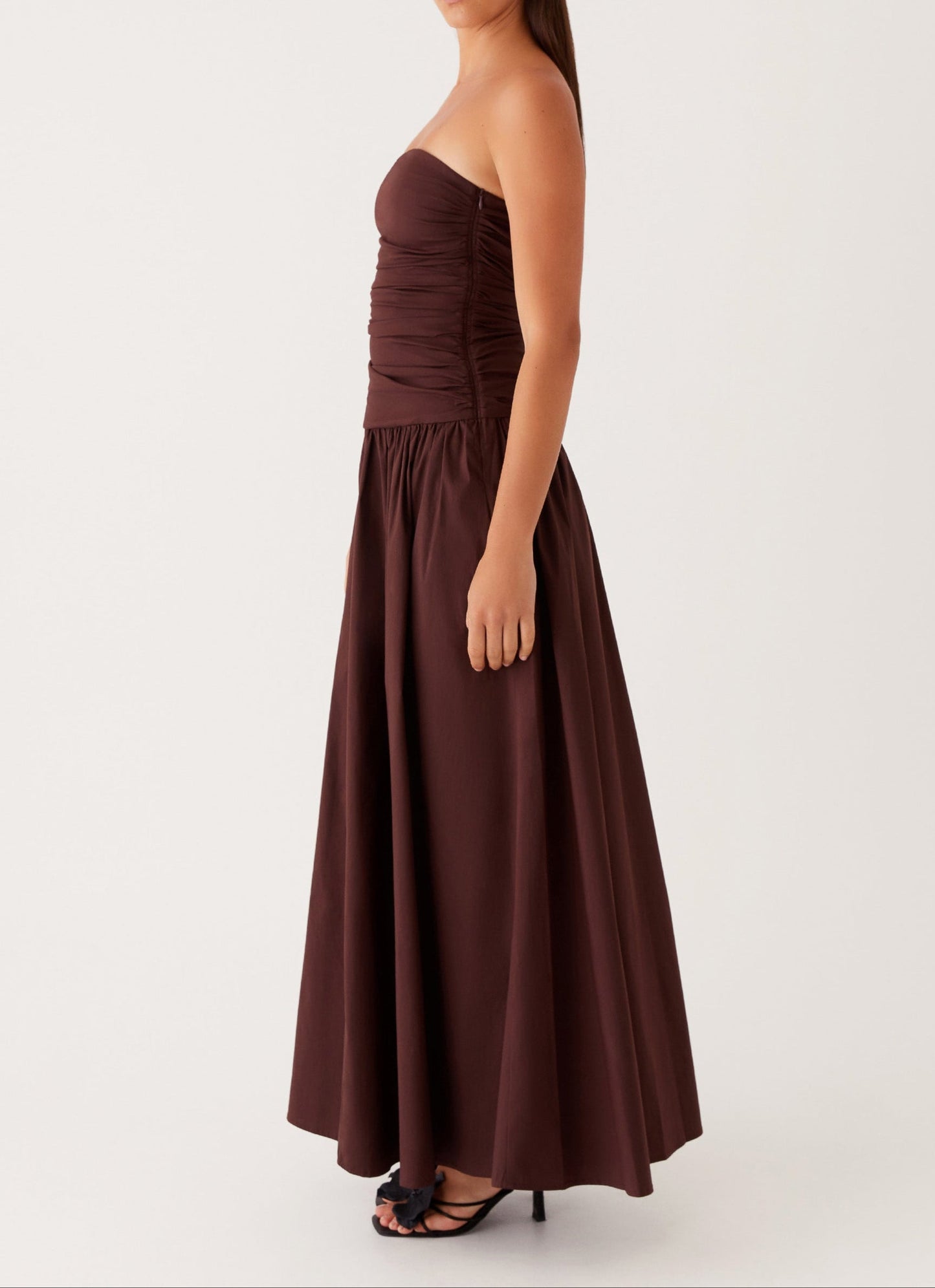 Milana Maxi Dress - Brown