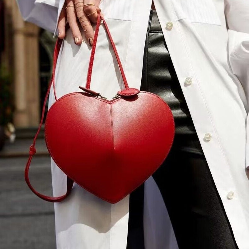 Pesca Heart Shoulder Bags - 2 Colors