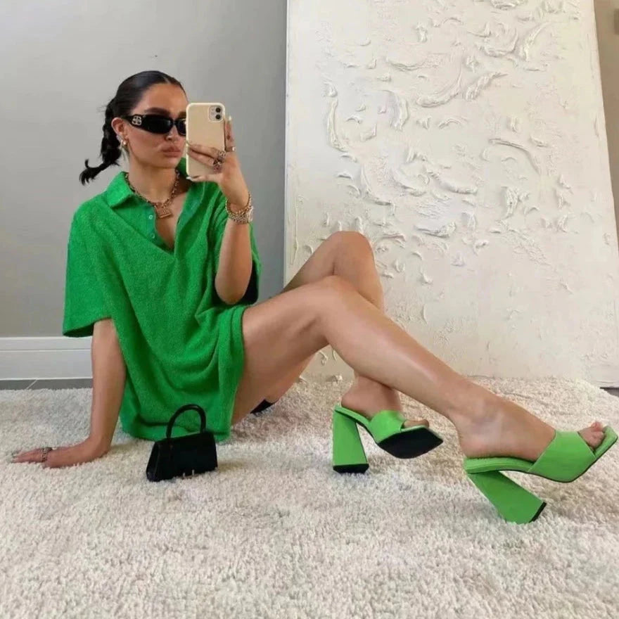 Pilla French Terry Polo T-Shirt Dress