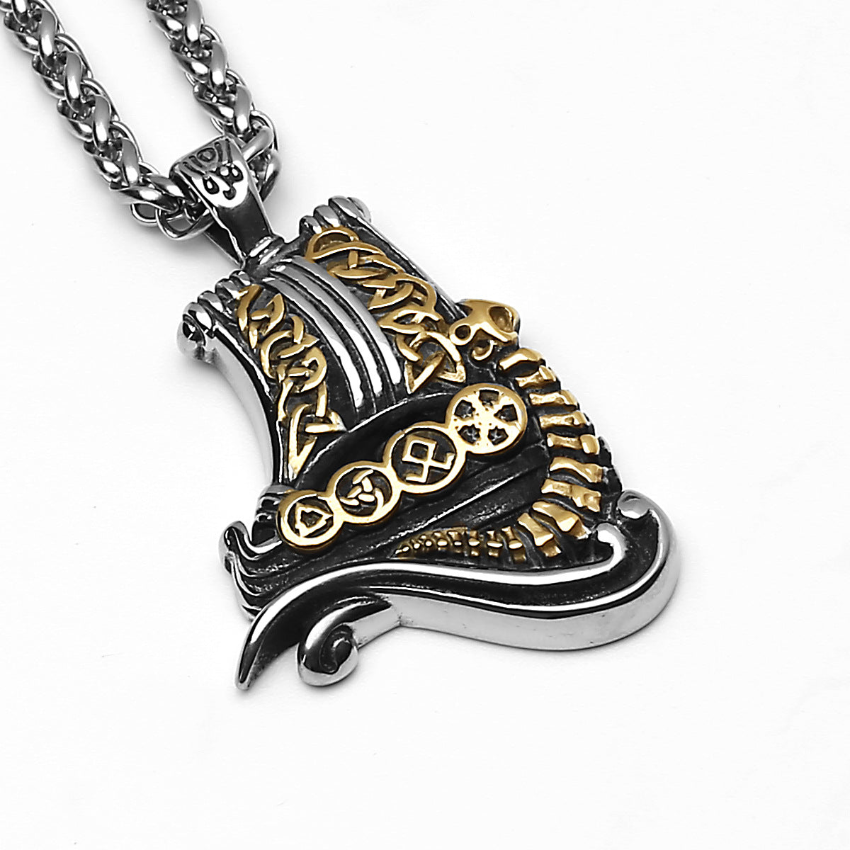 Pirate Ship Necklace