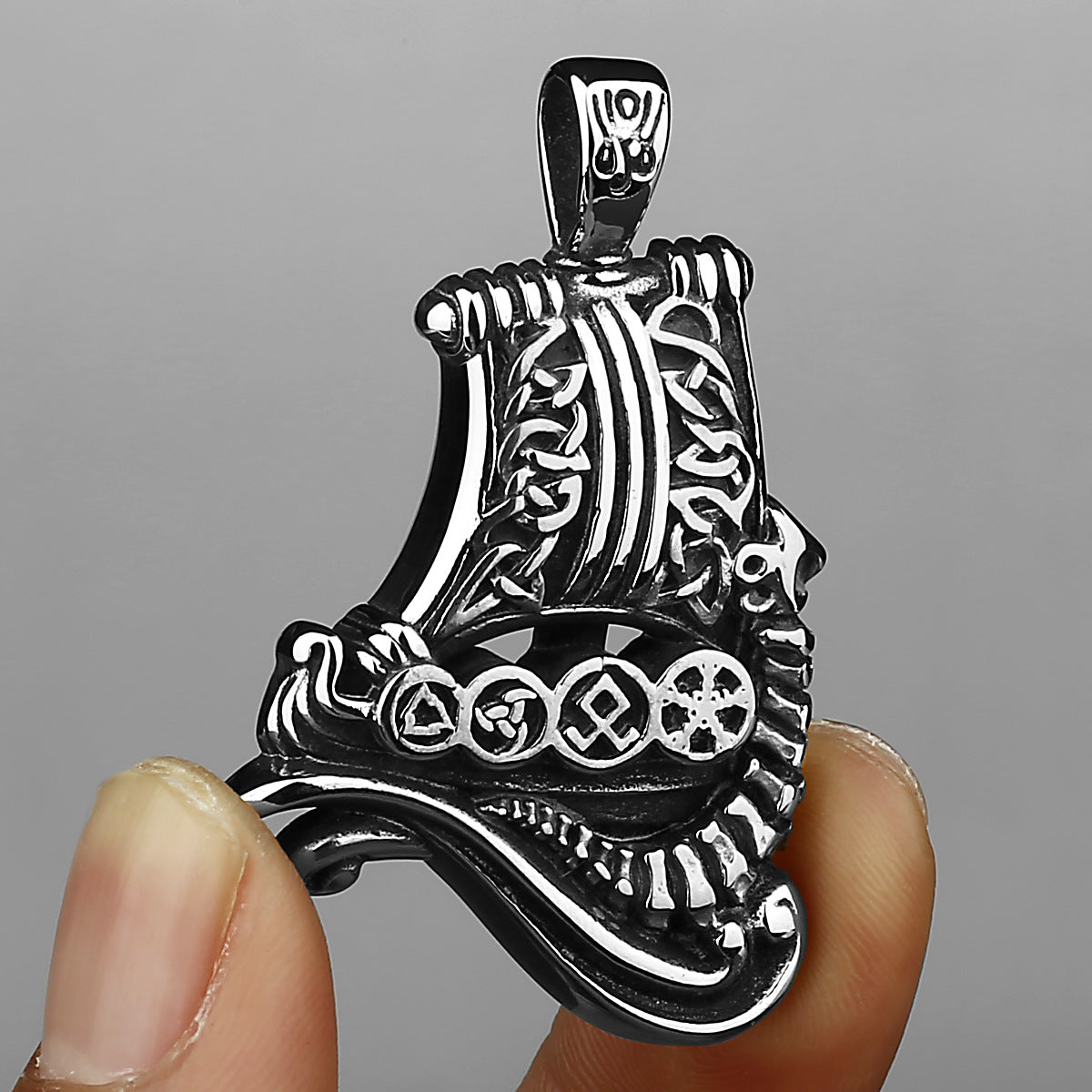 Pirate Ship Necklace