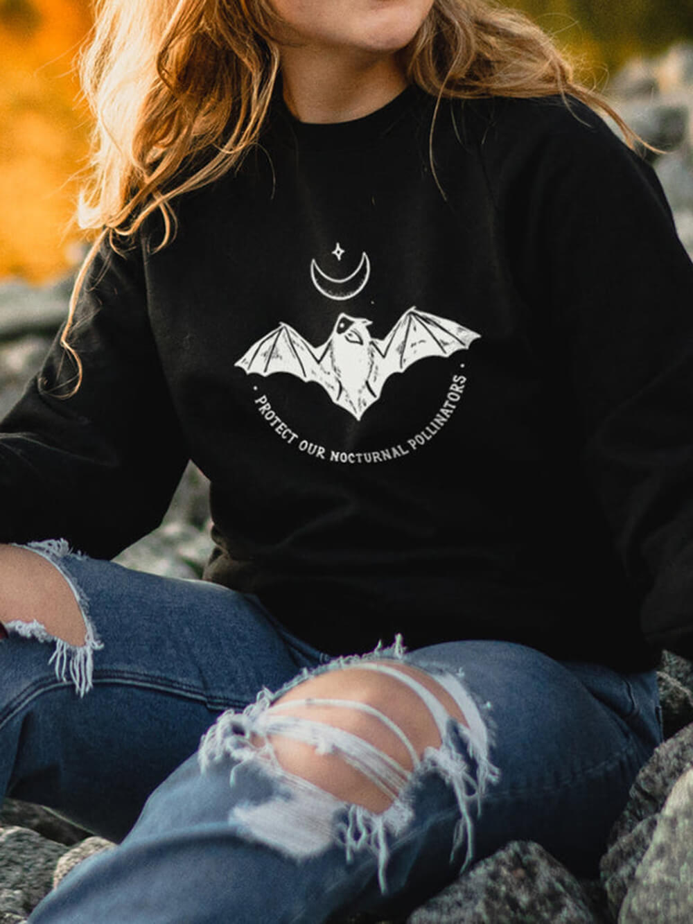 Protect Our Nocturnal Pollinators Sweatshirt