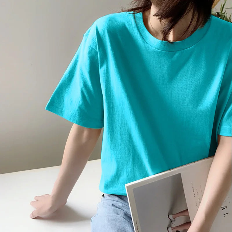 Stylish Purple Short Sleeve Couple Tee