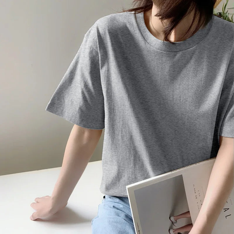 Stylish Purple Short Sleeve Couple Tee