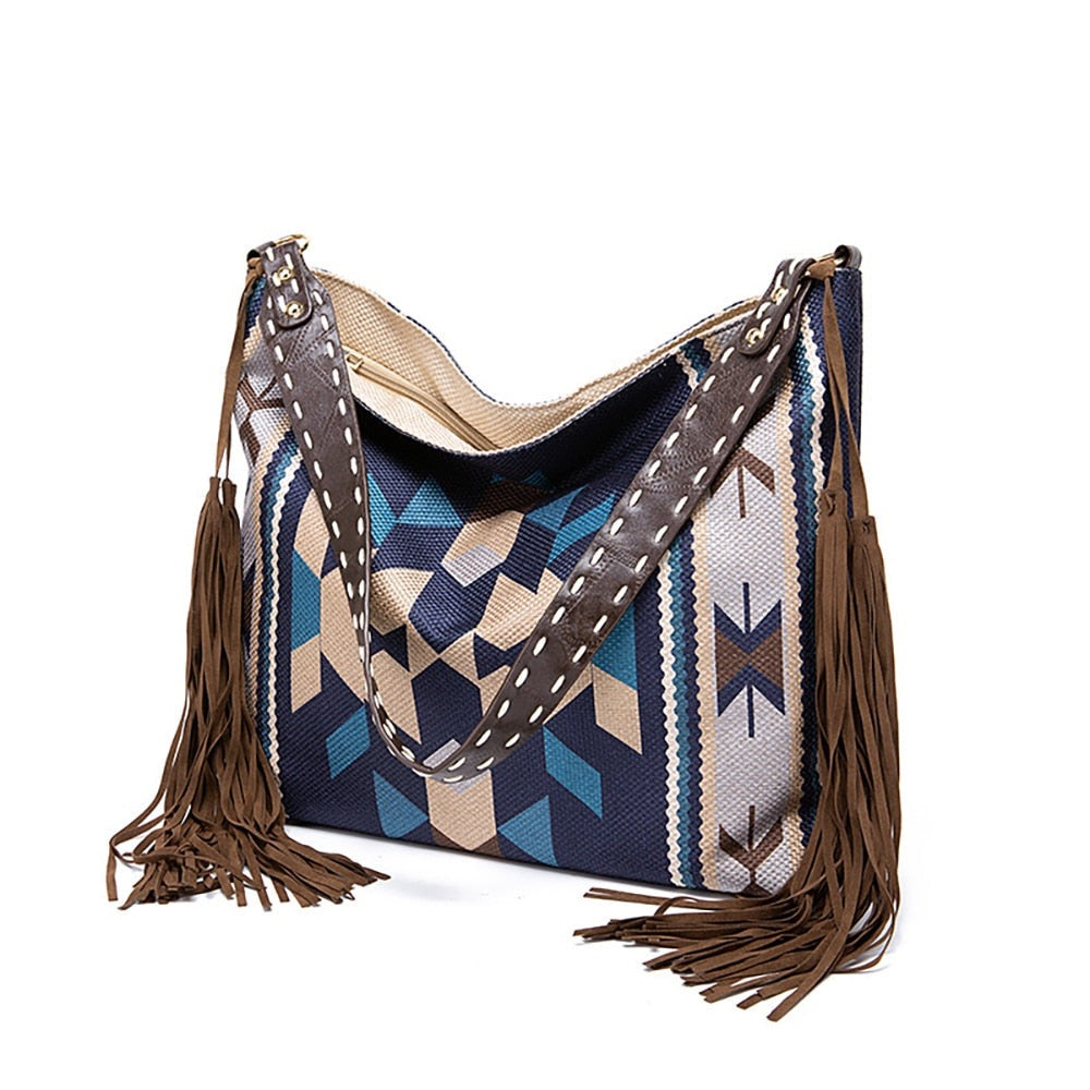 Raelynn Tribal Prints Western Shoulder Bags - 16 Colors
