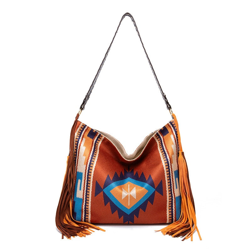 Raelynn Tribal Prints Western Shoulder Bags - 16 Colors