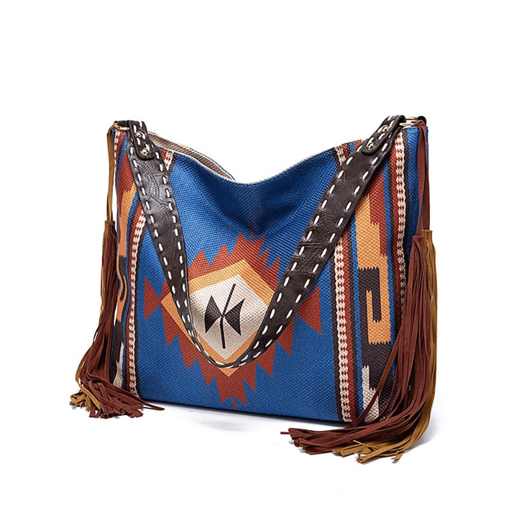 Raelynn Tribal Prints Western Shoulder Bags - 16 Colors