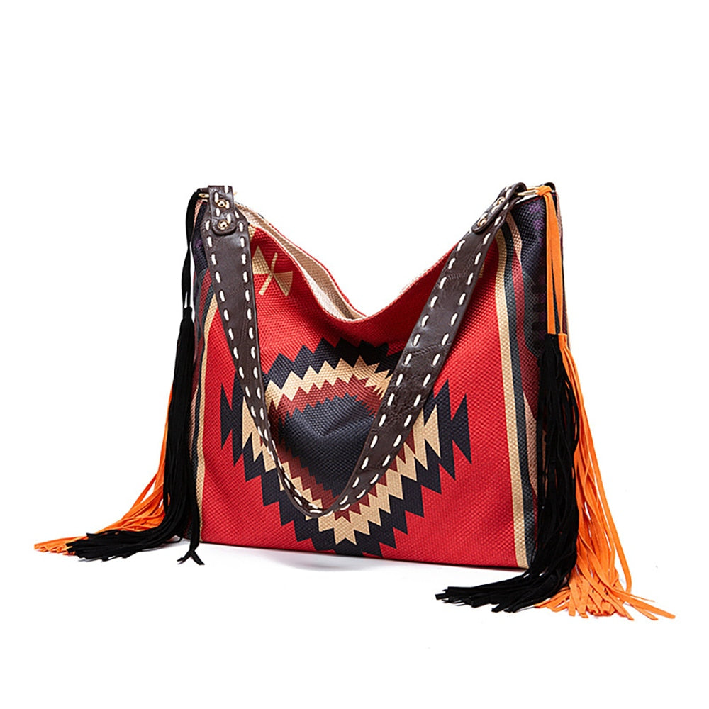 Raelynn Tribal Prints Western Shoulder Bags - 16 Colors