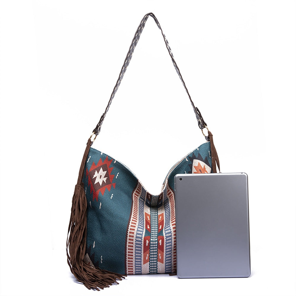 Raelynn Tribal Prints Western Shoulder Bags - 16 Colors