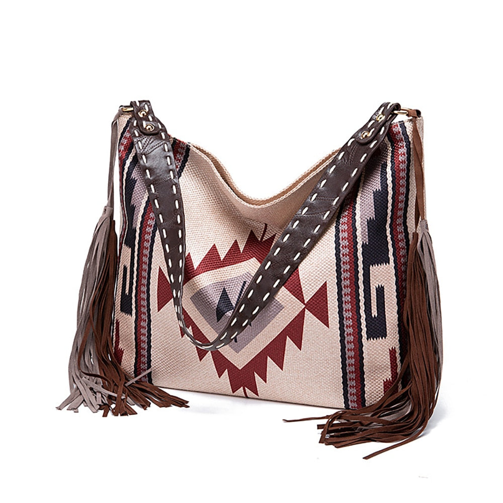 Raelynn Tribal Prints Western Shoulder Bags - 16 Colors