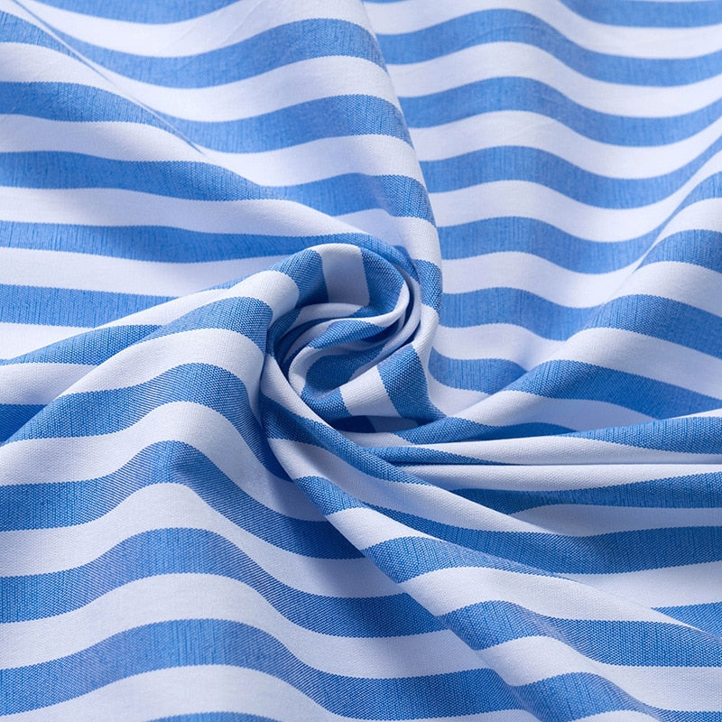 Rhia Pinstripe Shirt and Boxer Short Sets