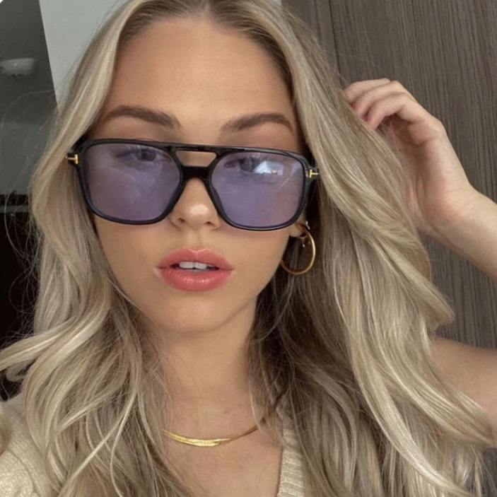 RiRi Vintage Square Sunglasses