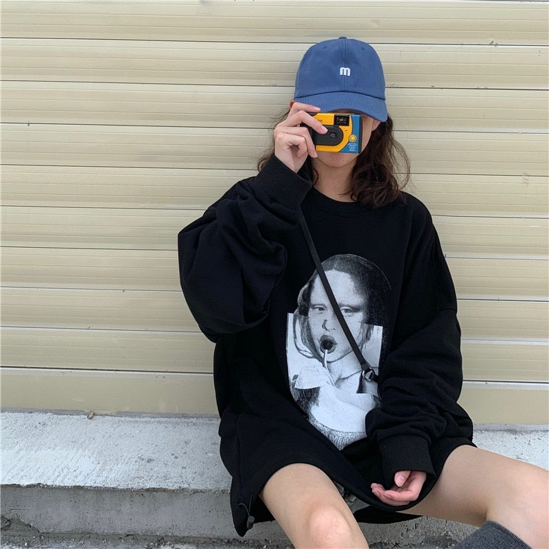 Rollipop Mona Lisa Sweatshirts - 2 Colors