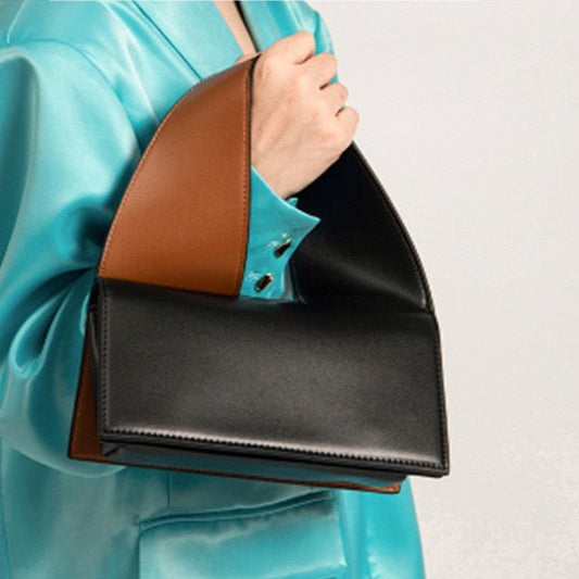 Roma Wide Twisted Handle Mini Bag