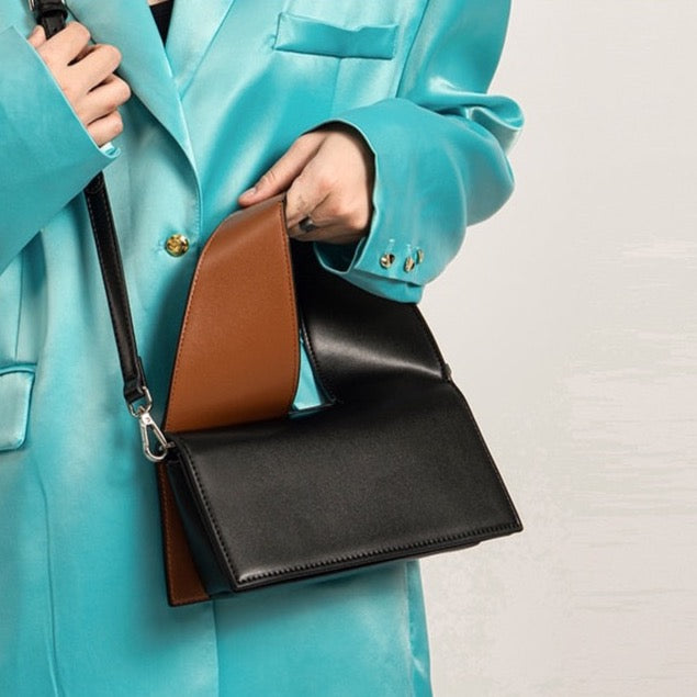 Roma Wide Twisted Handle Mini Bag