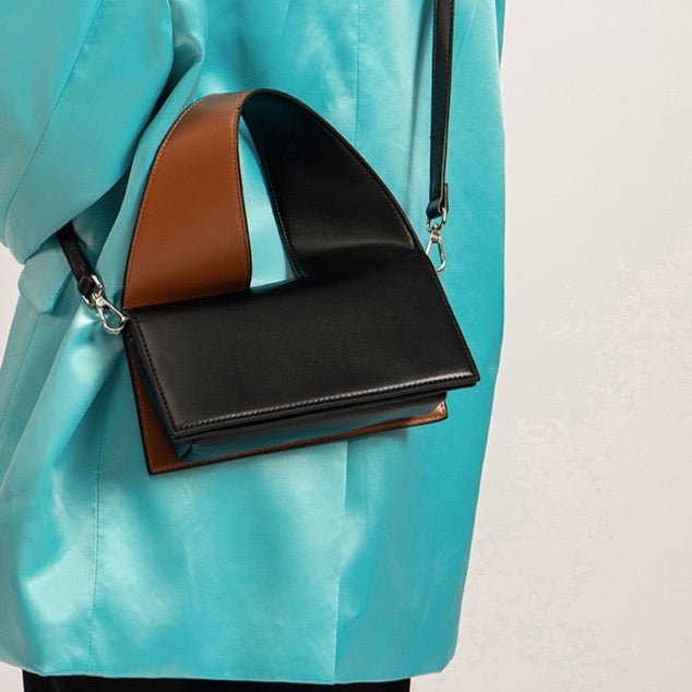 Roma Wide Twisted Handle Mini Bag