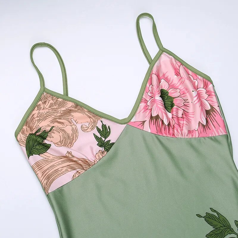 Rossa Printed Maxi Bodycon Slip Dresses - 4 Patterns