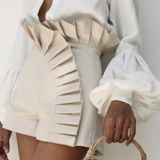 Rylee Ruffle Edges Shorts - 5 Colors