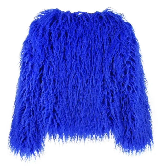 Micaela Shaggy Faux Fur Jackets