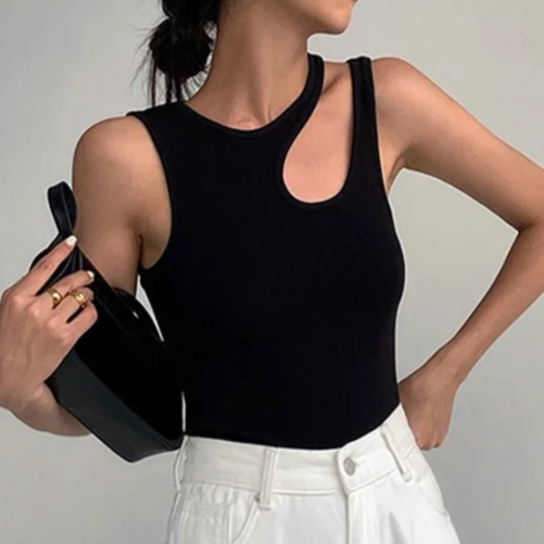Lena Cut Out Tank Tops