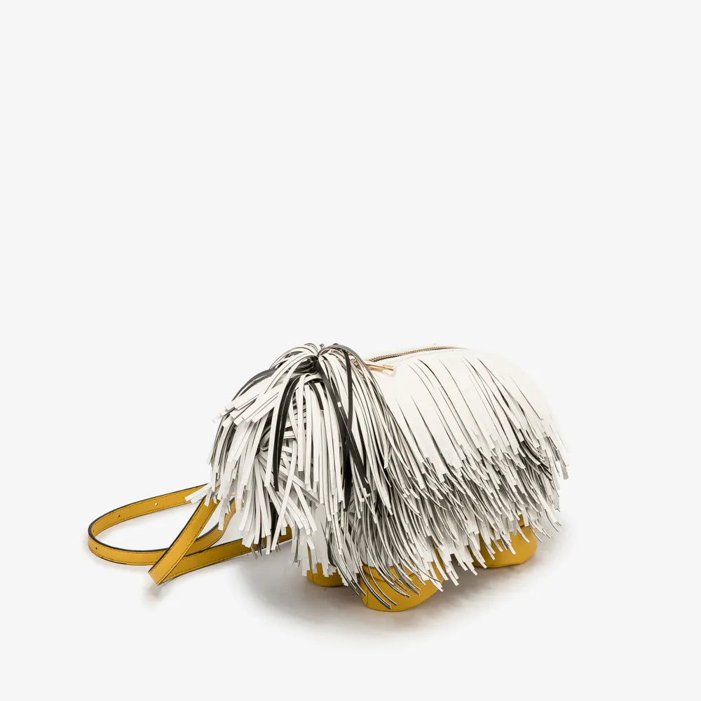 Mini Shaggy Dog Tassel Bags