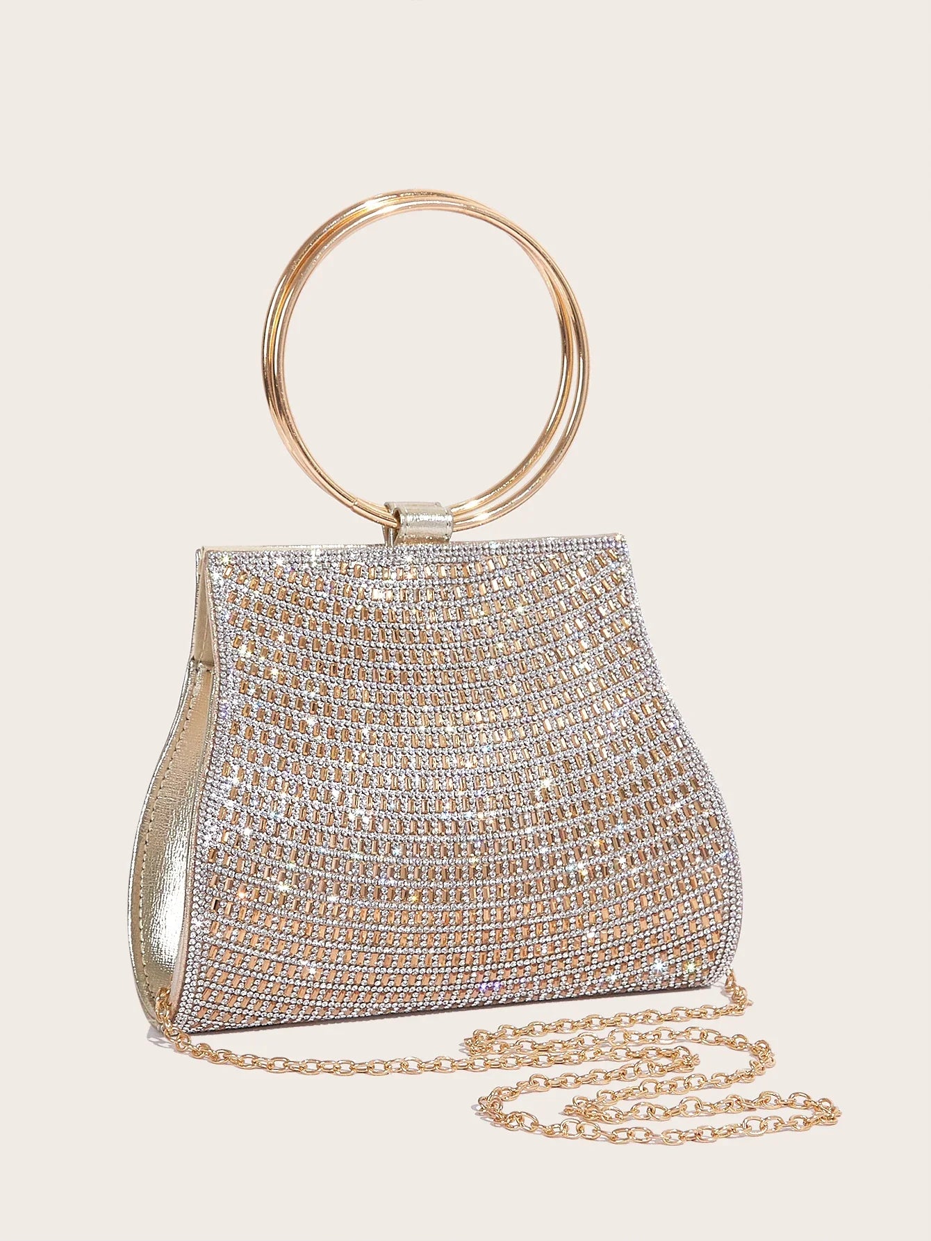 Agueda Rhinestones Evening Bag