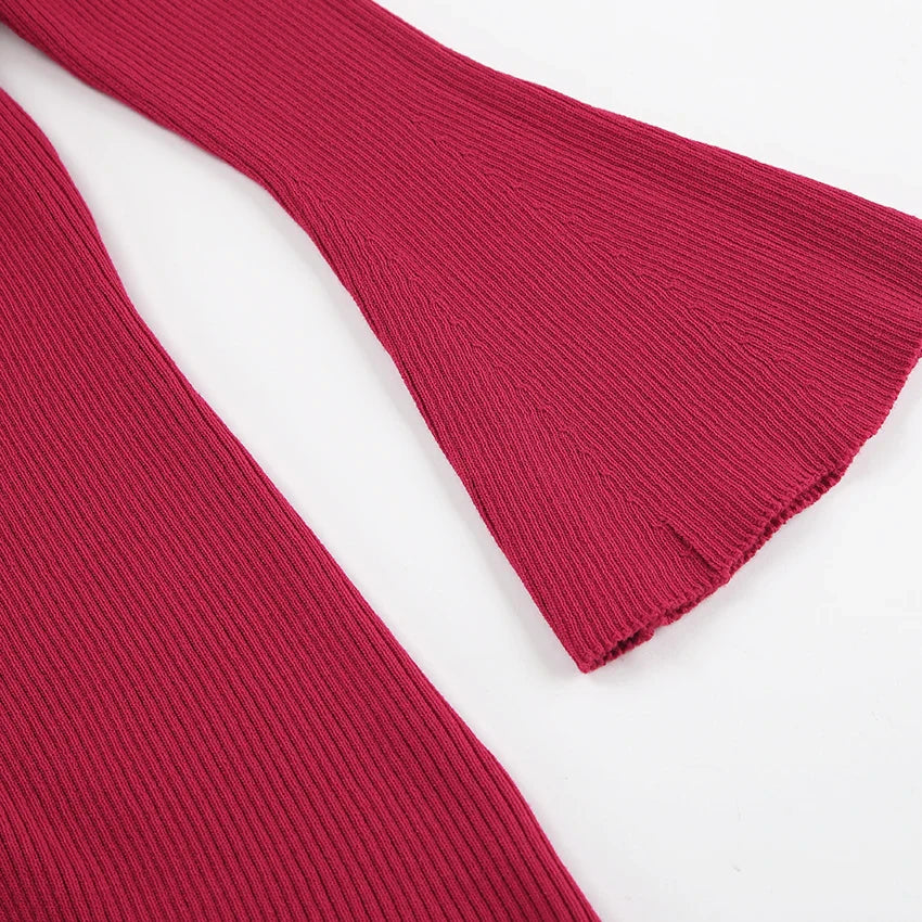 Meadow Heart Cut Out Ribbed Top