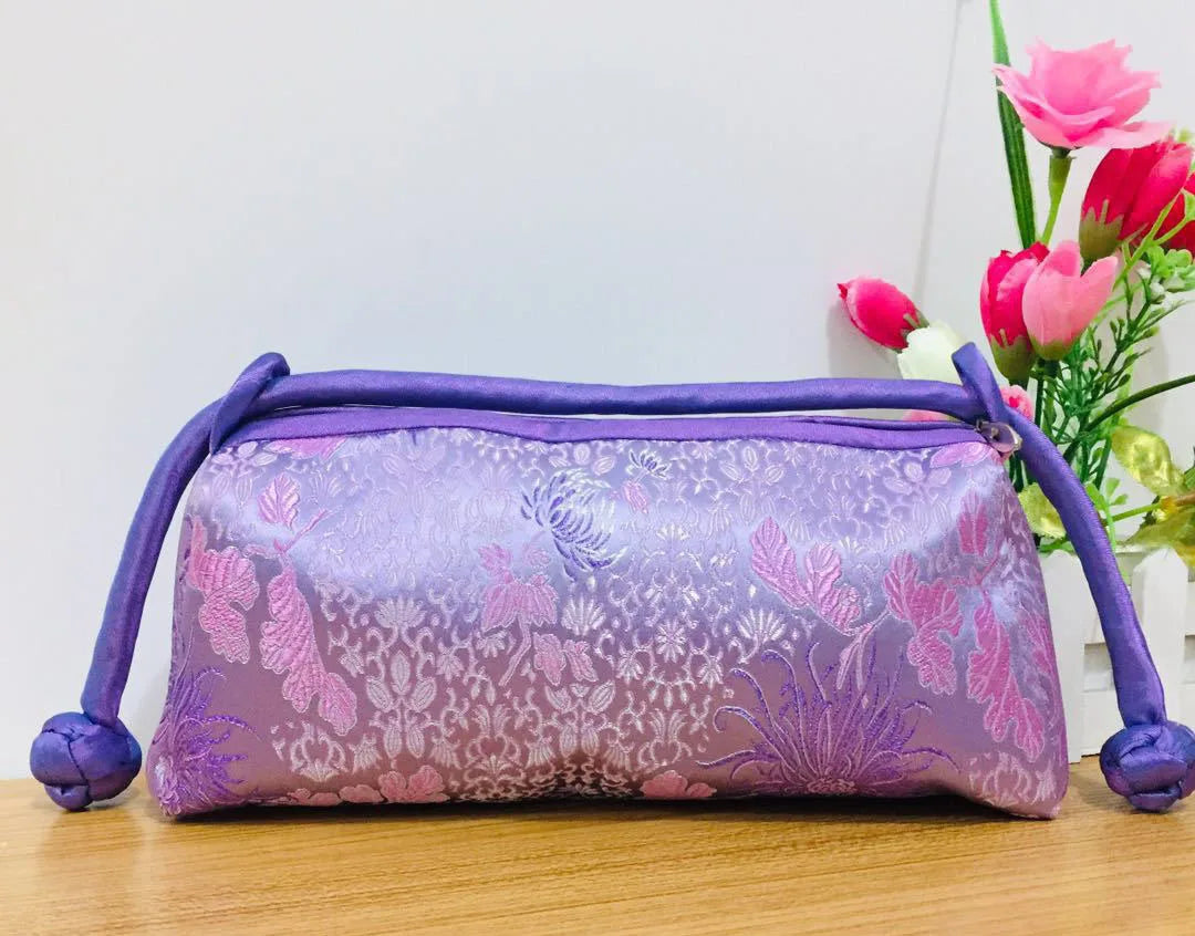 Kexin Silk Embroidery Cheongsam Mini Tote