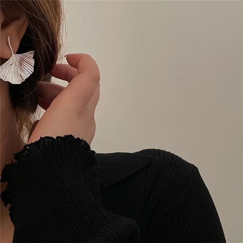 Lilja Ginko Leaves Earrings