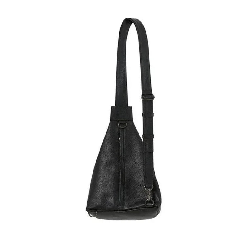 Hannia Faux Leather Sling Cross Body Bag