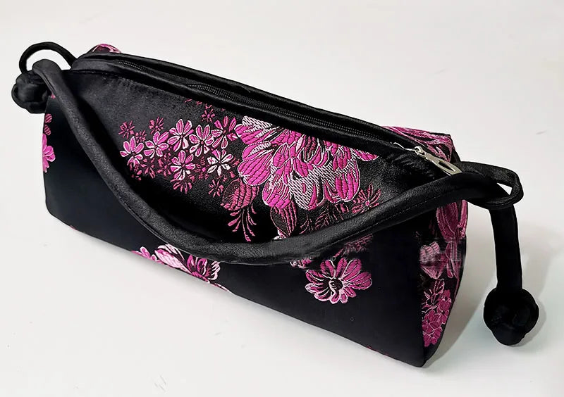Kexin Silk Embroidery Cheongsam Mini Tote