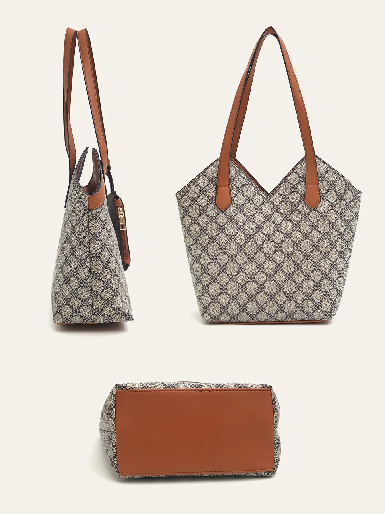 Cera Cut Out Monogram Totes