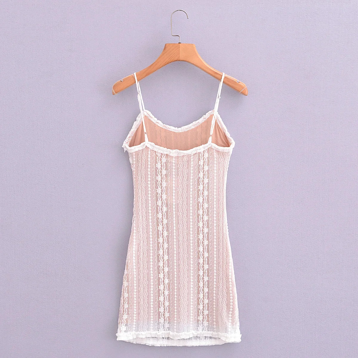 Rafaela Lace Cardigan Mini Dress