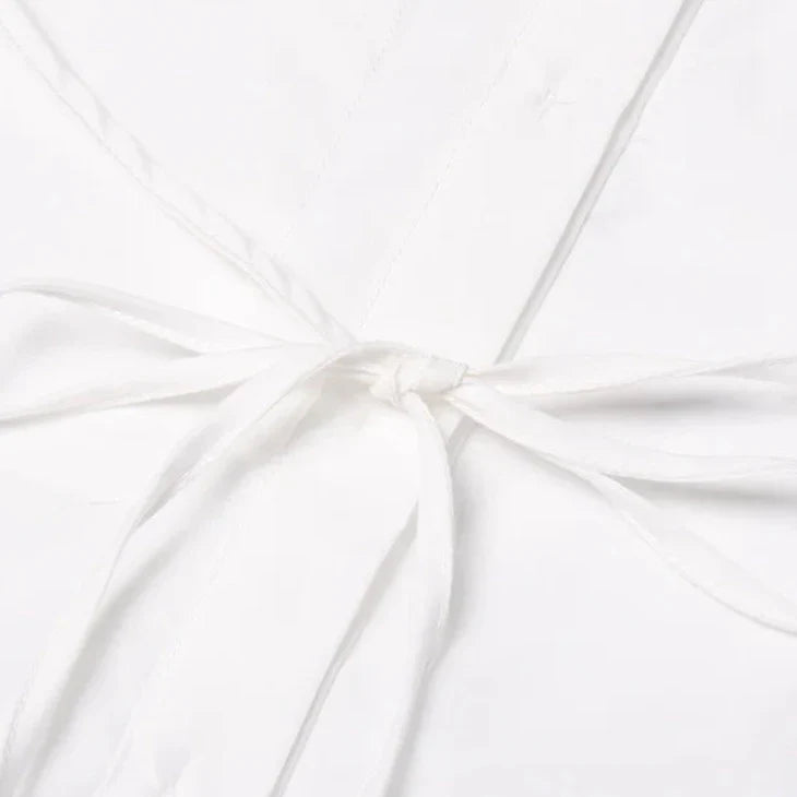 Zordie Open Back White Shirts