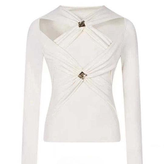 Carla Double Knot Tissue Top