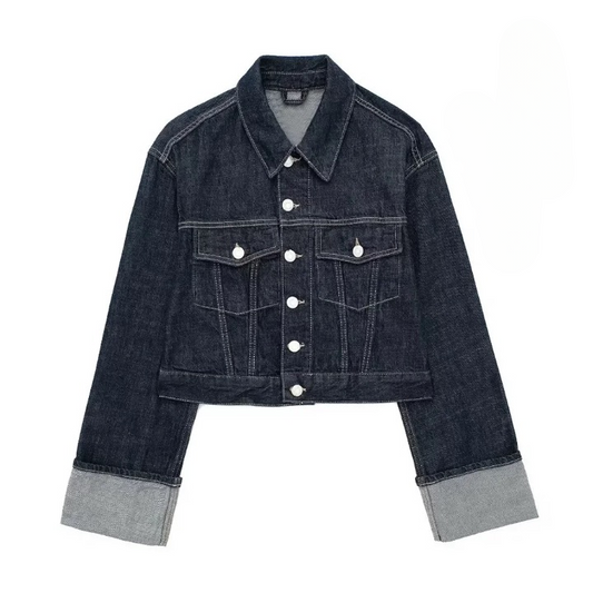Serenity Dark Wash Denim Jacket