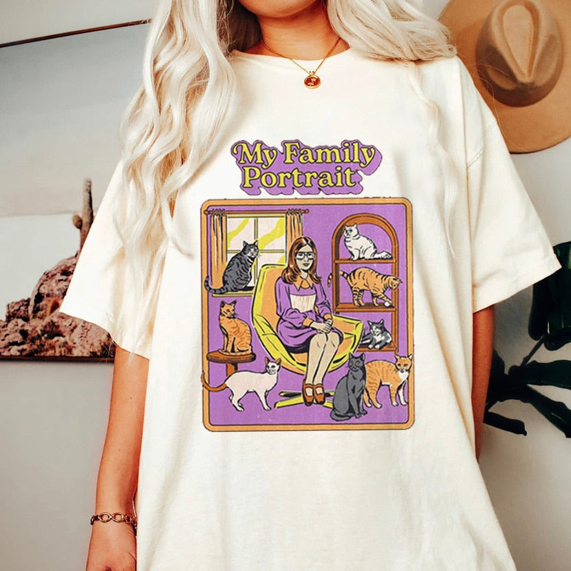 Satan Demon T-shirt Horror Devil Retro T-shirt