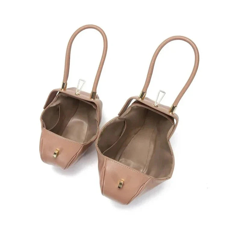 Alma Leather Mini Dumpling Bags