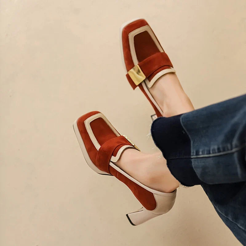 Osprey Vintage Suede Leather Pumps