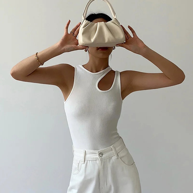 Lena Cut Out Tank Tops