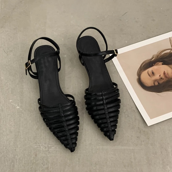 Aluna Multi Lines Strapy Sandals