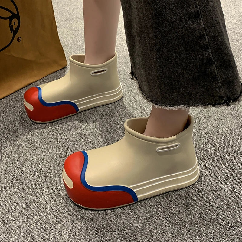 Willa Rubber Sneaker Rain Boots